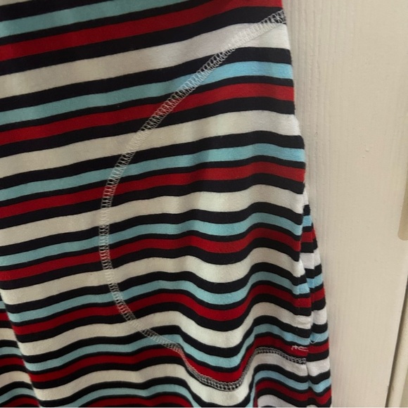 A. Moon Striped Women’s Swimsuit Cover Up Shirt Dress - Picture 4 of 7